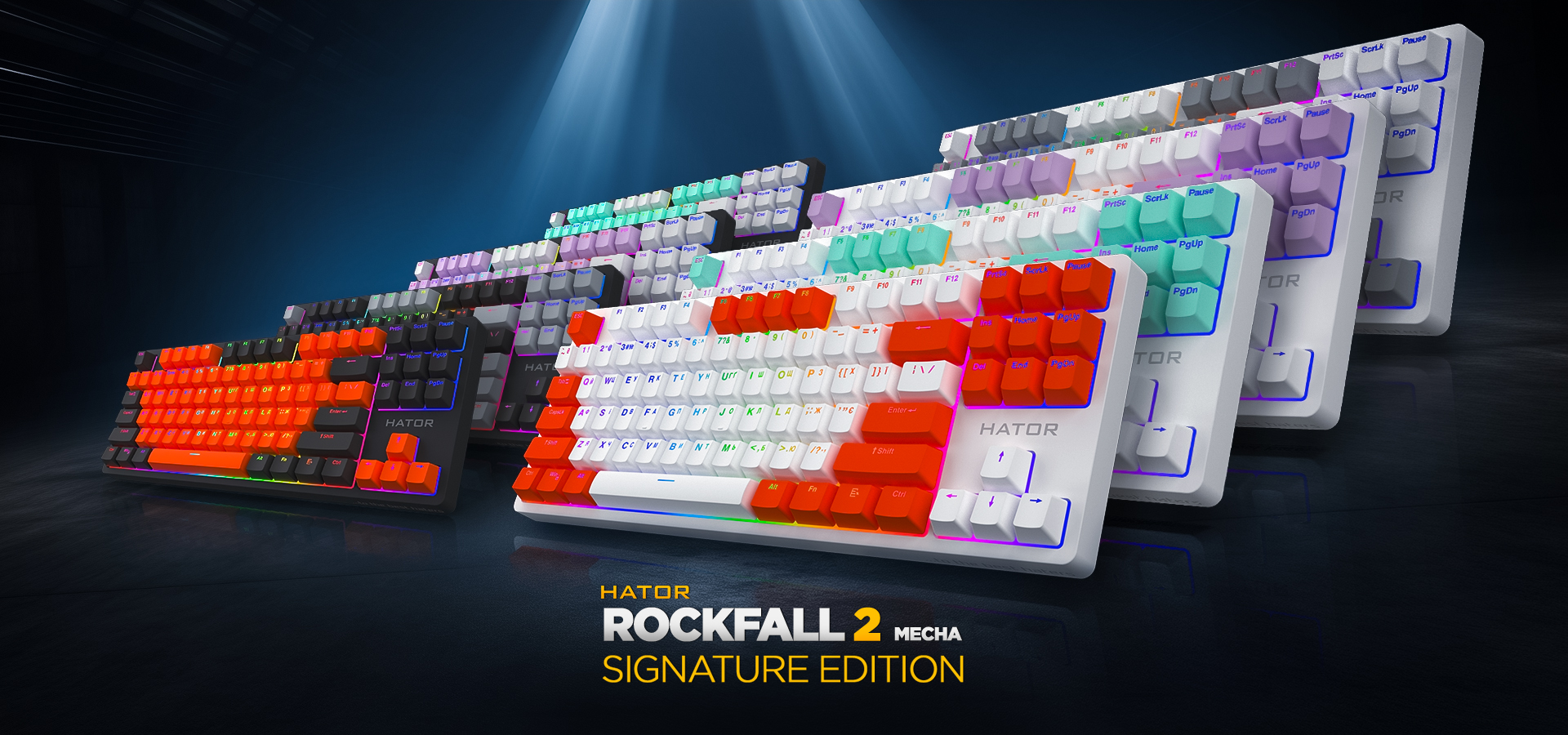 Hator Rockfall 2 Mecha Signature Edition Black Hator Rockfall 2 Mecha Signature Edition